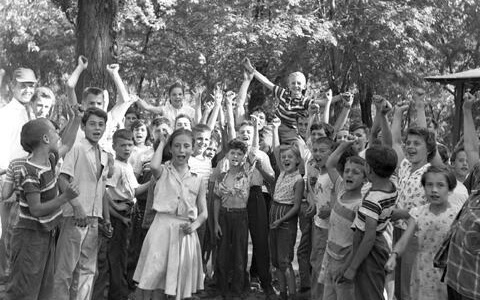 Jour d'élection au parc, discours, Service des parcs. - 17 juillet 1957